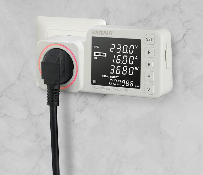 Conrad: Voltcraft Release New Electricity Meter with Built-in Data Logger